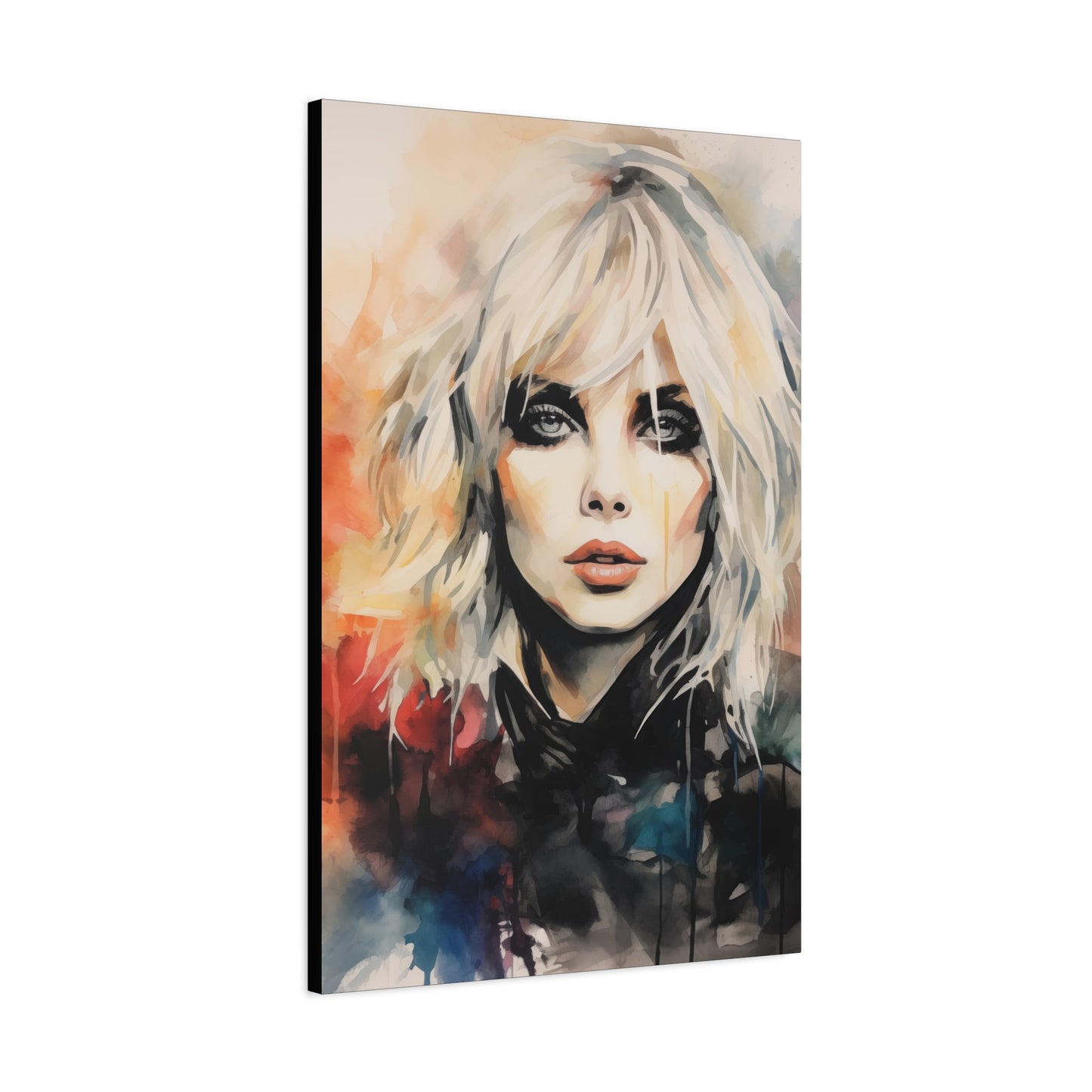 Gallery Wrapped Canvas, Celebrity Inspired, Pop Art Canvas – Debbie