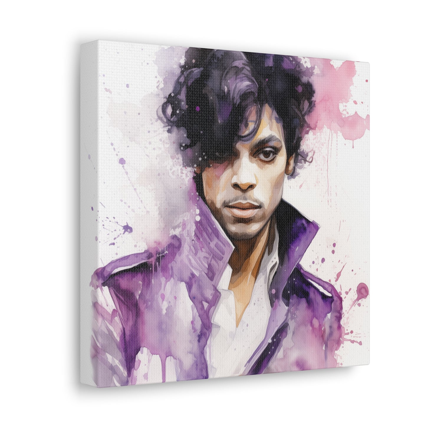 Gallery Wrapped Canvas, Celebrity Inspired, Pop Art Canvas – Prince Rogers