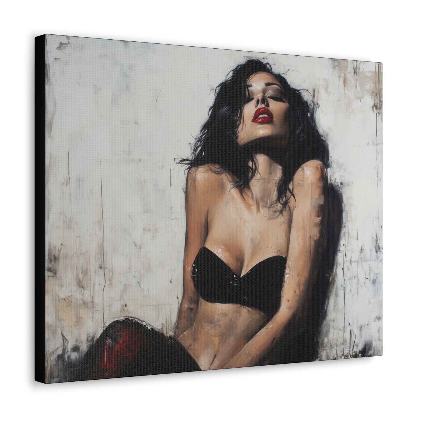 Gallery Wrapped Canvas, Sinners and Saints Art Canvas, Erotic Art Canvas – Alexa