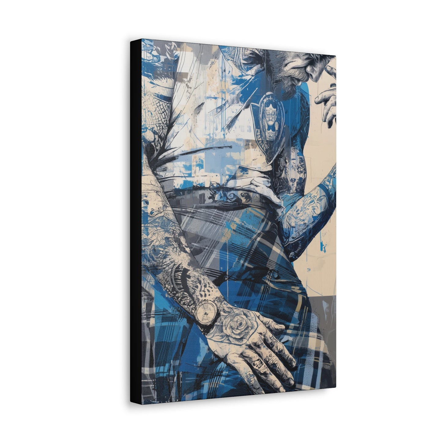 Gallery Wrapped Canvas, Kilts and Carnage Art Canvas, Erotic Pinup Art Canvas – Connor