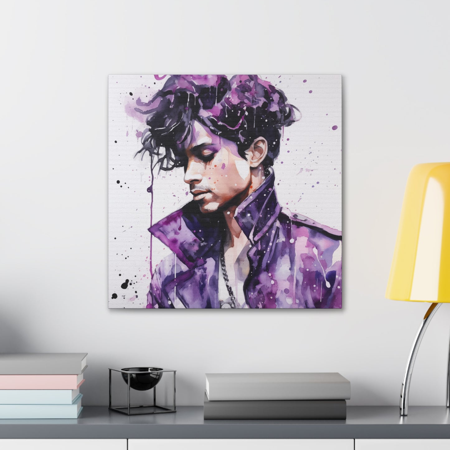 Gallery Wrapped Canvas, Celebrity Inspired, Pop Art Canvas – Prince Rogers Also