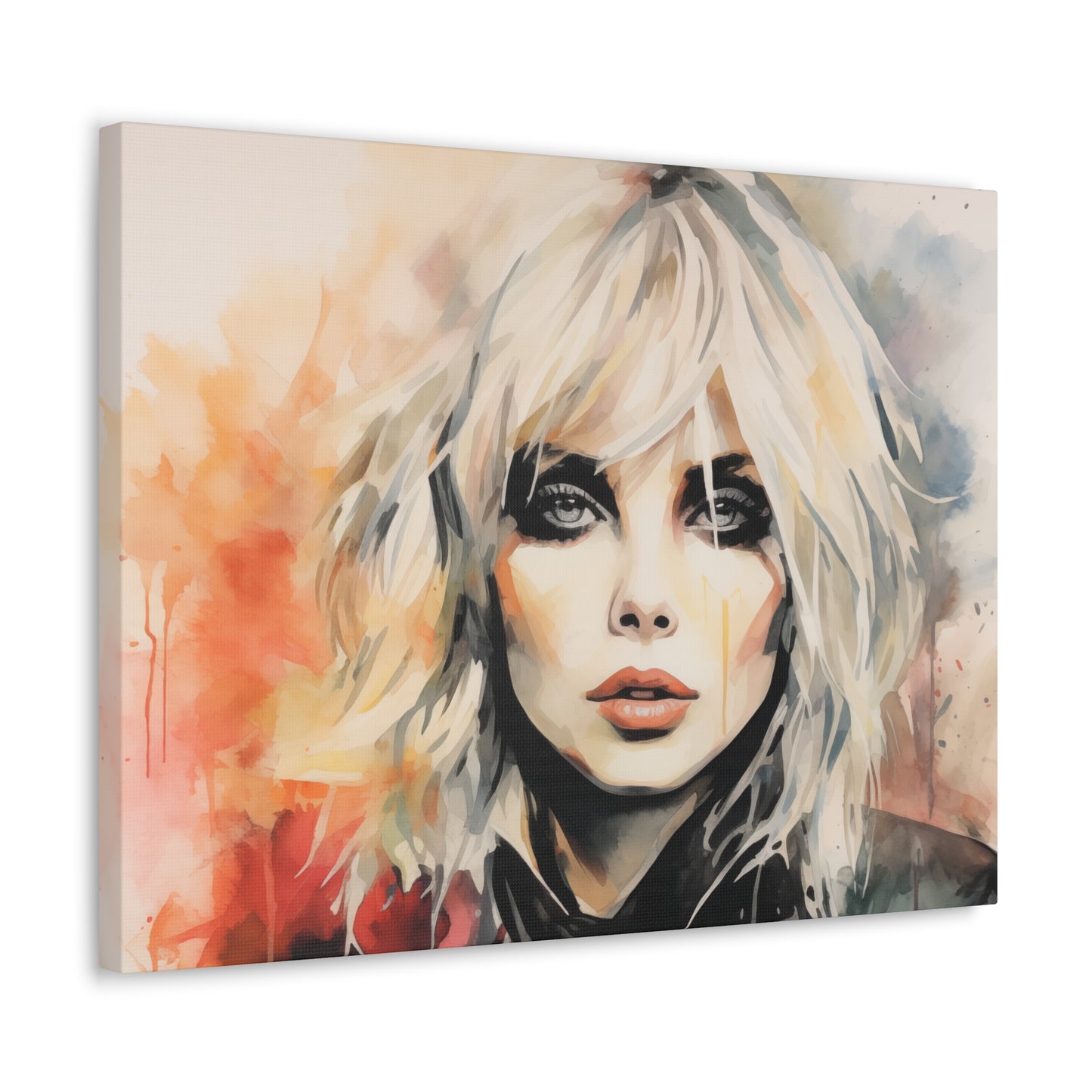 Gallery Wrapped Canvas, Celebrity Inspired, Pop Art Canvas – Debbie