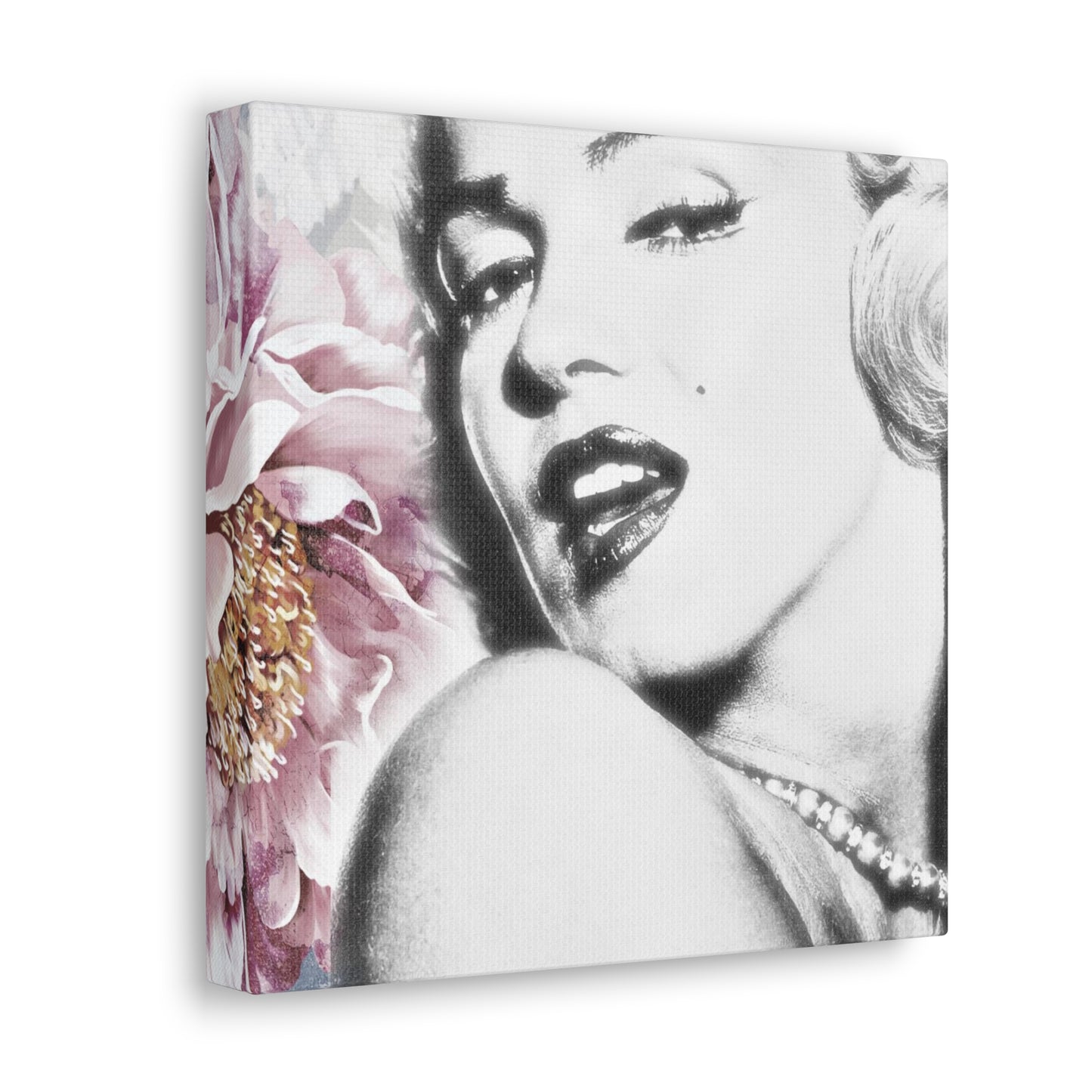 Canvas Wall Art, Gallery Wrapped Pop Art, Celebrity Wall Art – Marilyn Monroe - Bloom