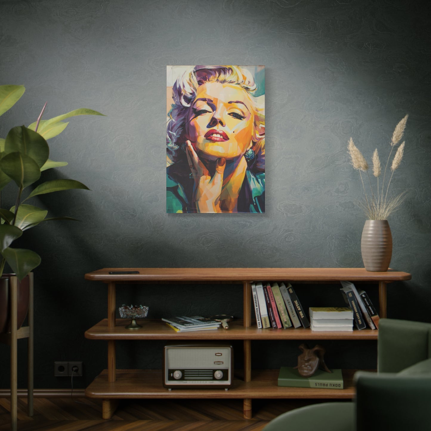 Gallery Wrapped Canvas, The Diva Project Art Canvas, Pinup Art Canvas – Marilyn Monroe - TWO