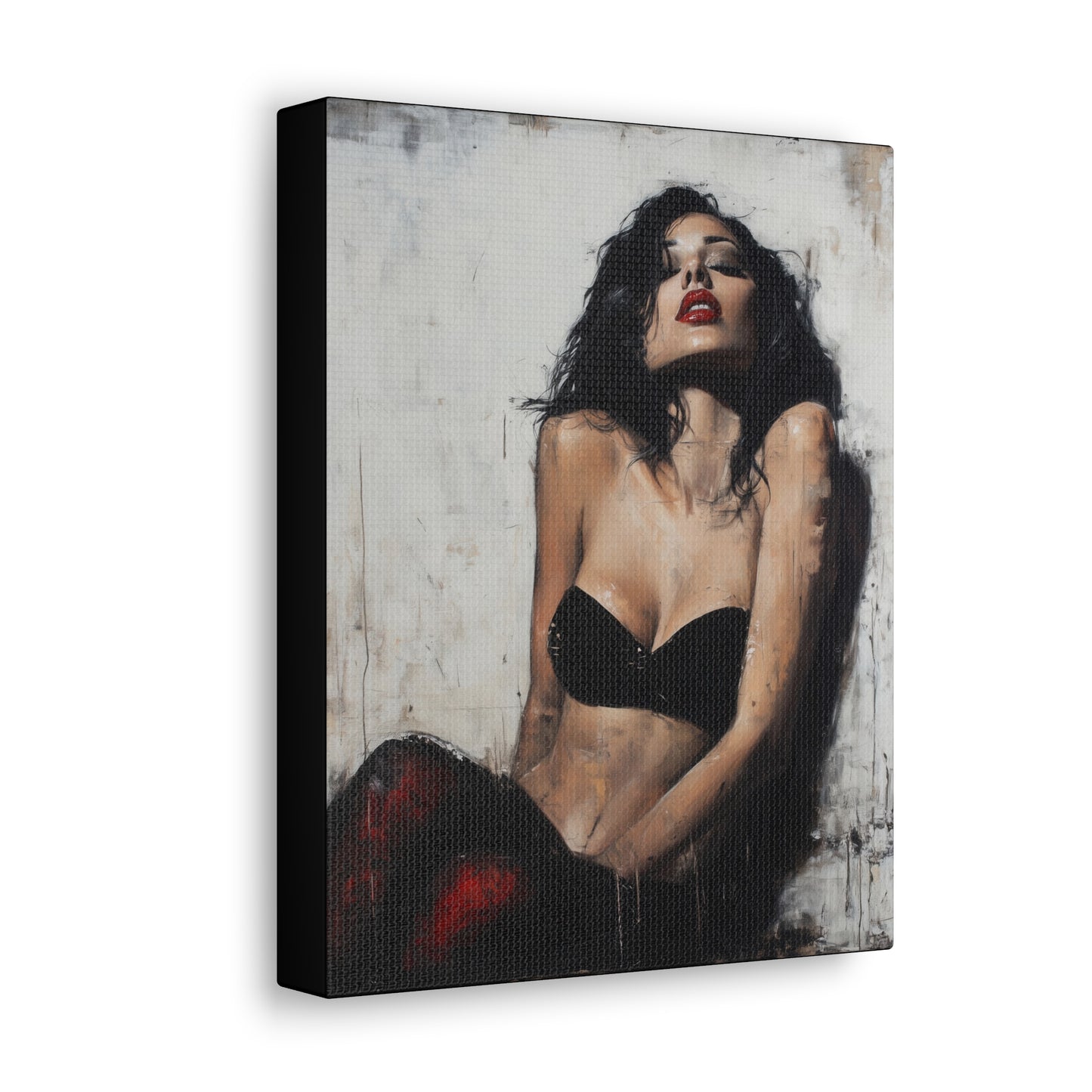 Gallery Wrapped Canvas, Sinners and Saints Art Canvas, Erotic Art Canvas – Alexa