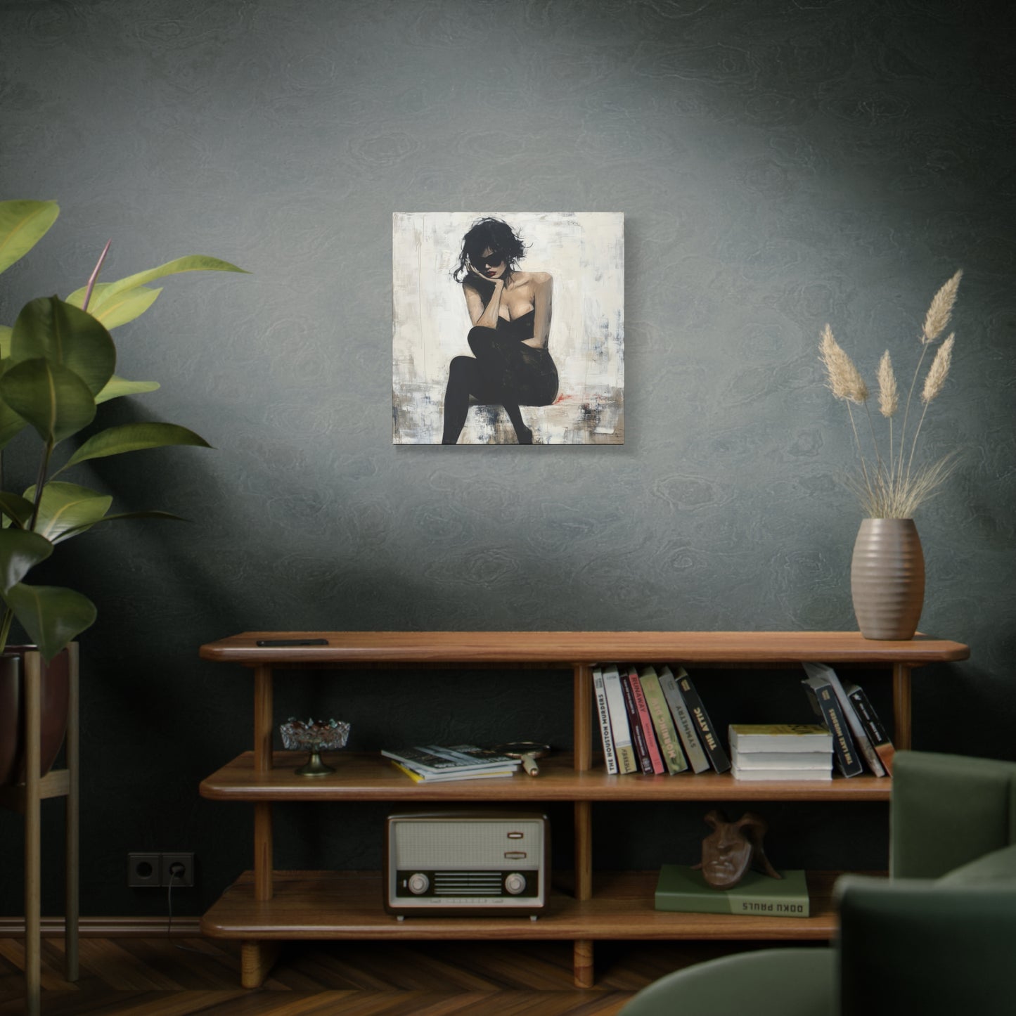 Gallery Wrapped Canvas, Sinners and Saints Art Canvas, Erotic Pinup Art Canvas – Fairuza
