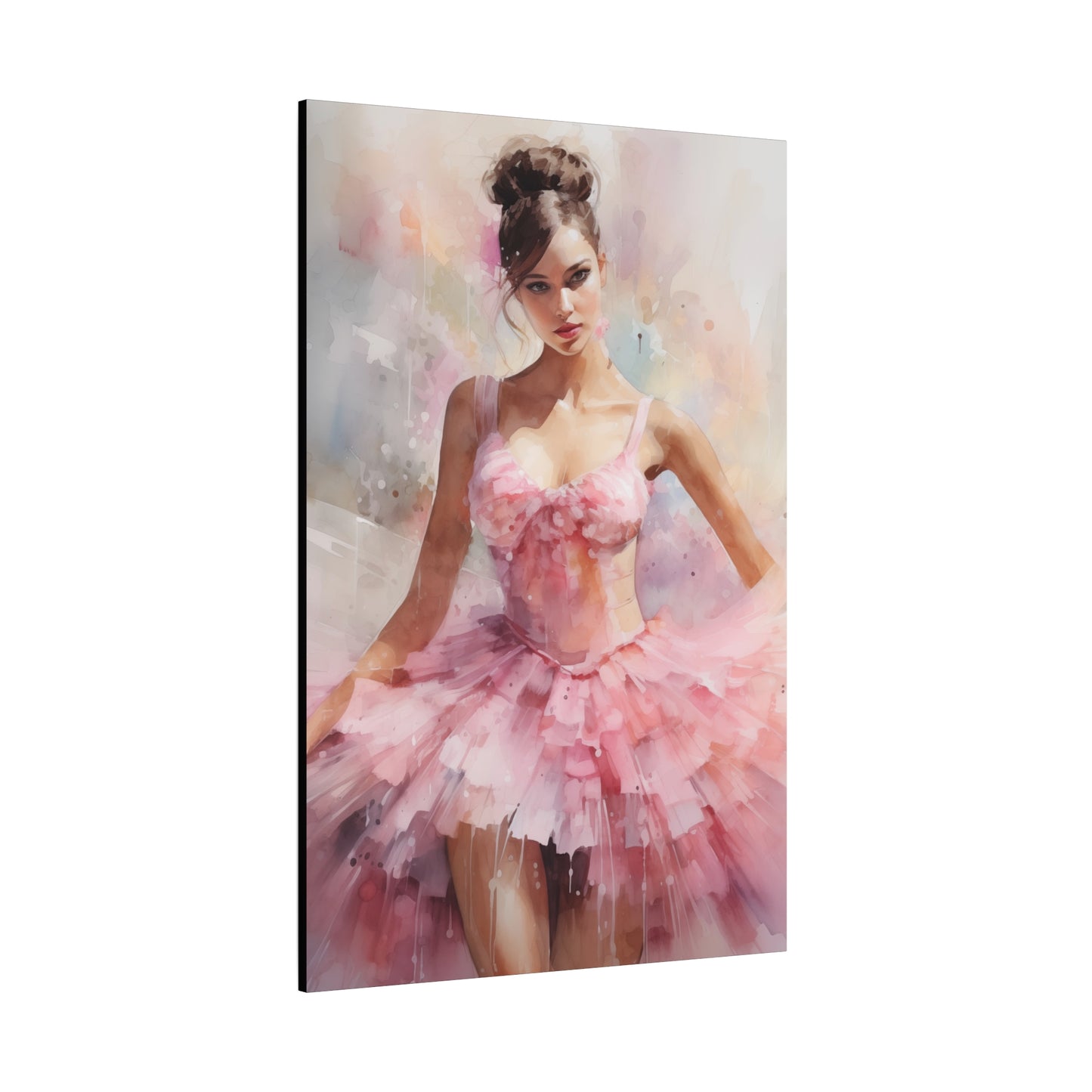 Gallery Wrapped Canvas, Ballerina Beauty, Ballet Art Canvas – Lily