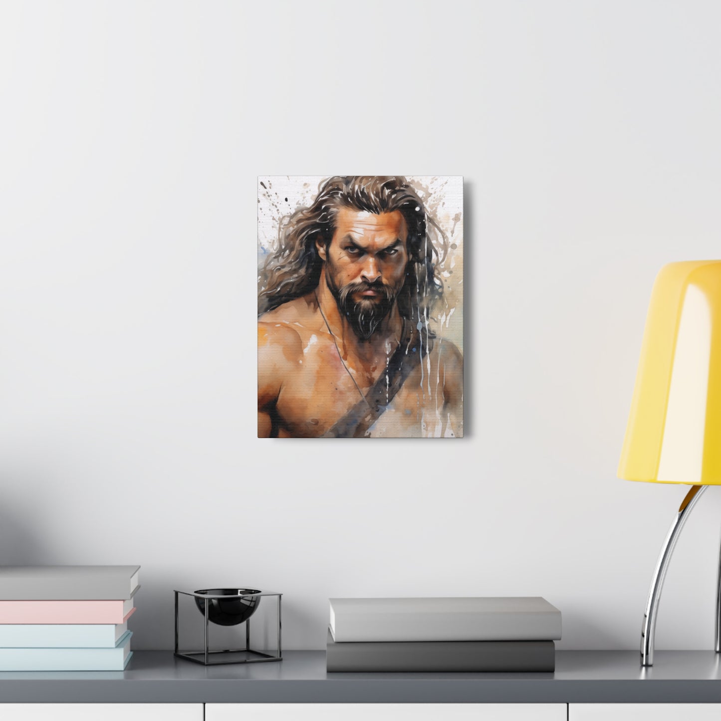 Gallery Wrapped Canvas, Celebrity Inspired, Pop Art Canvas – Jason