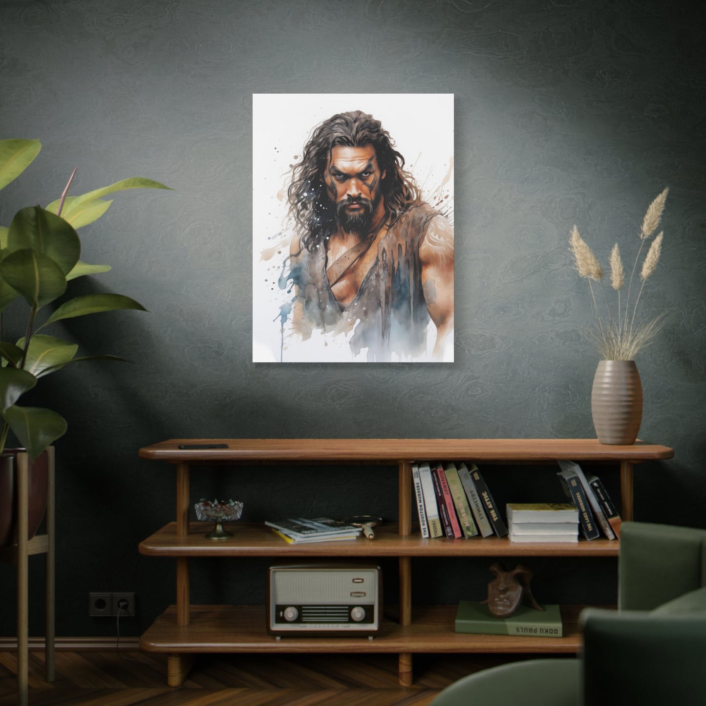 Gallery Wrapped Canvas, Celebrity Inspired, Pop Art Canvas – Jason Also