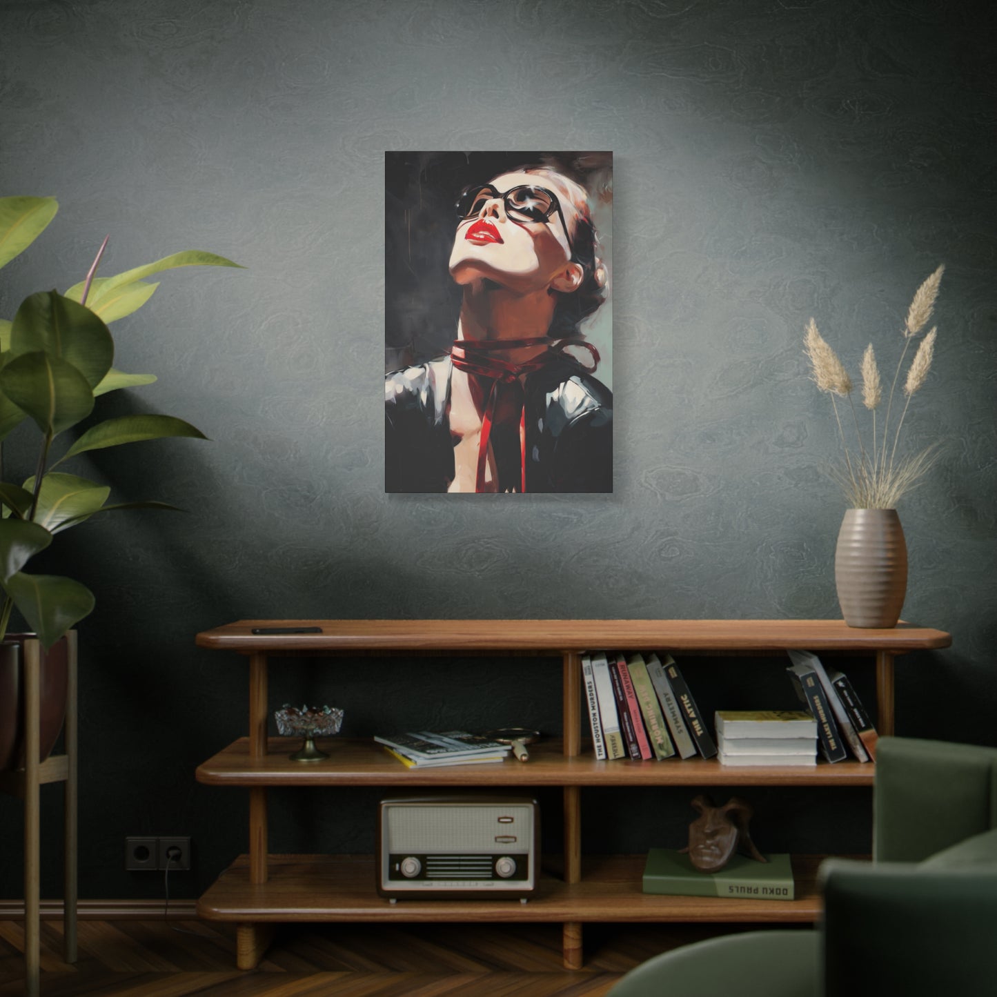 Gallery Wrapped Canvas, Ropes and Reverence Art Canvas, Erotic Shibari Art Canvas – Scarlett