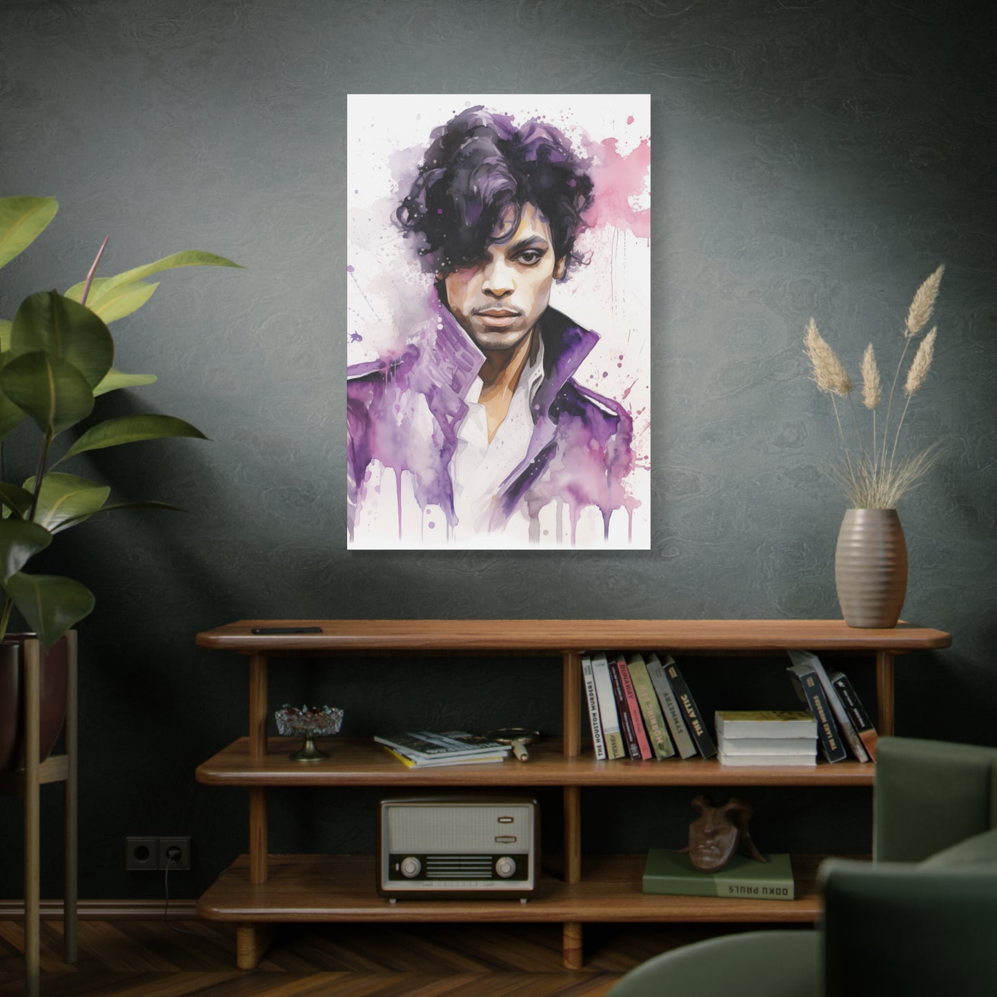 Gallery Wrapped Canvas, Celebrity Inspired, Pop Art Canvas – Prince