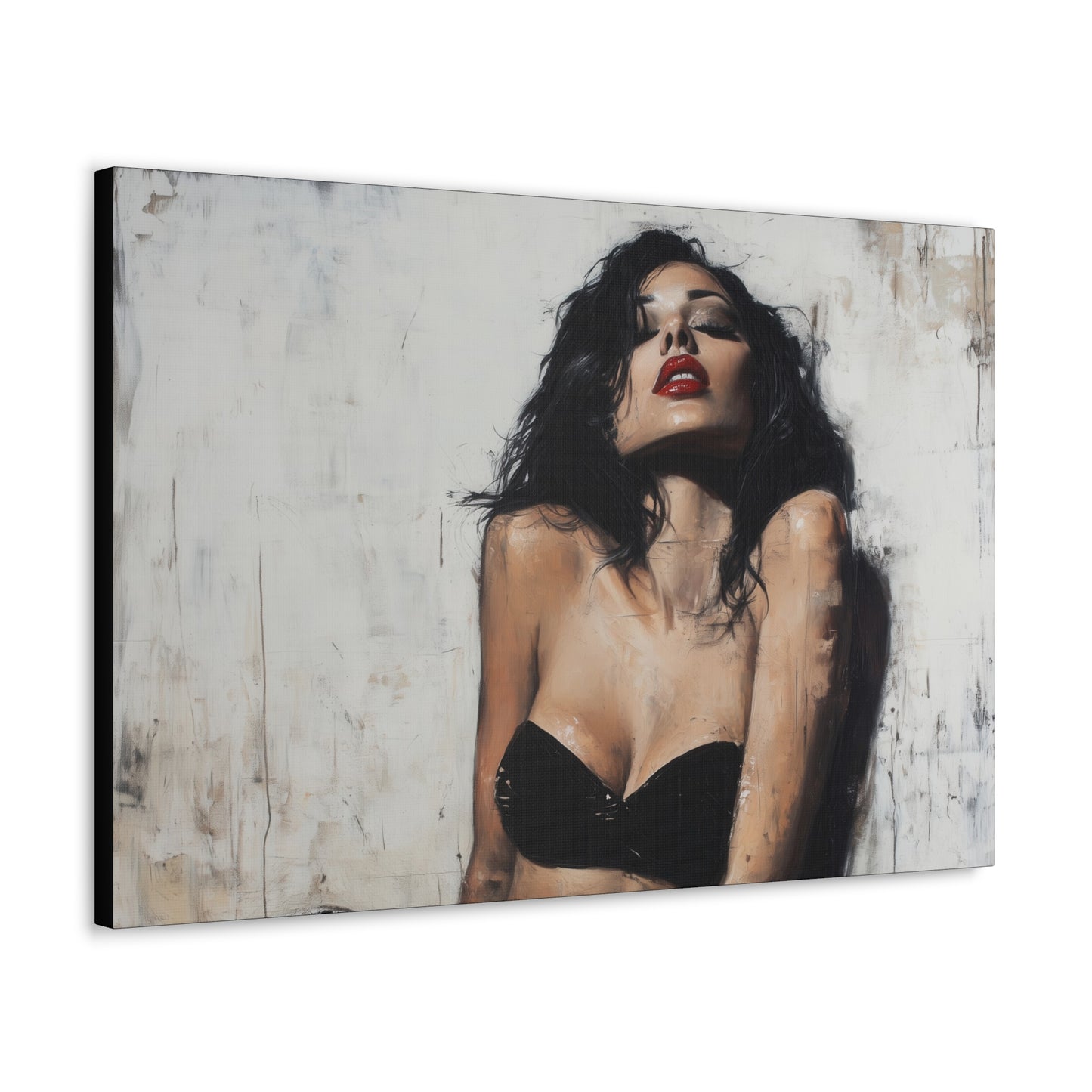Gallery Wrapped Canvas, Sinners and Saints Art Canvas, Erotic Art Canvas – Alexa