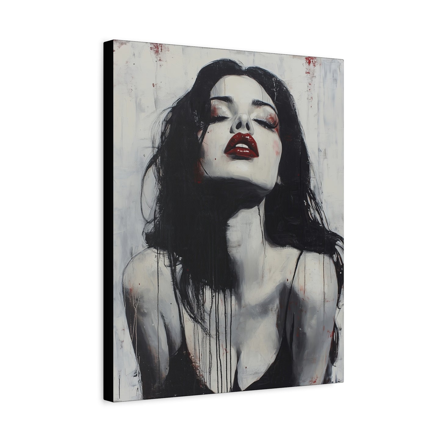 Gallery Wrapped Canvas, Sinners and Saints Art Canvas, Erotic Pinup Art Canvas – Vera