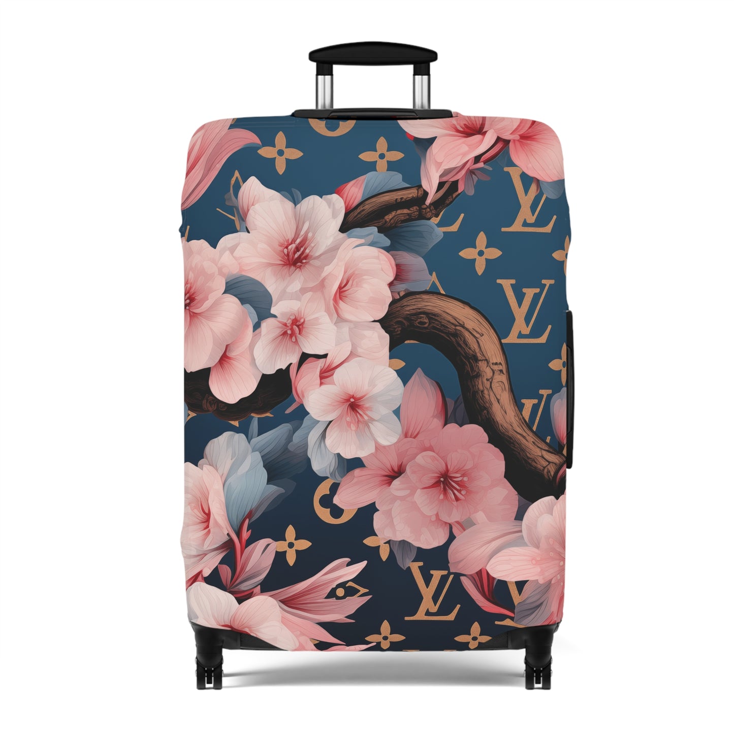 Designer Inspired Luggage Cover - LV Sakura