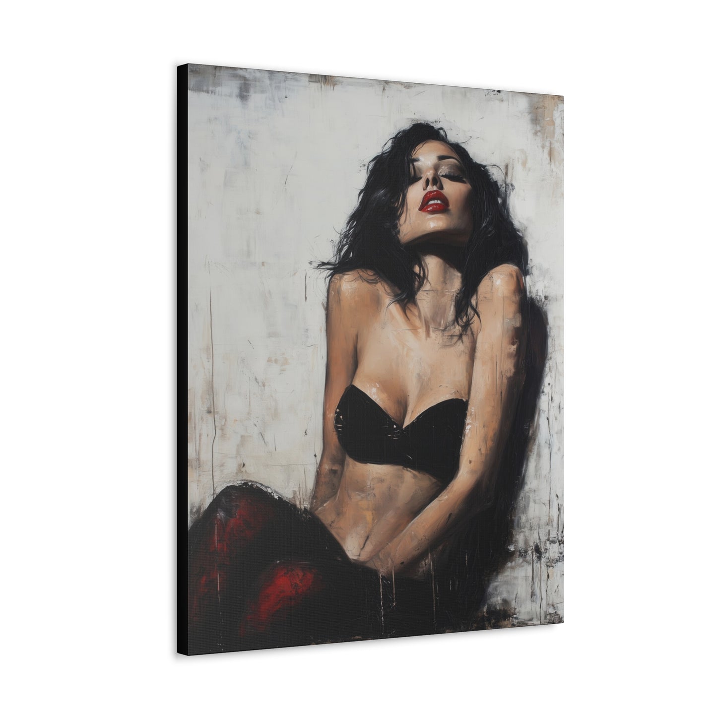 Gallery Wrapped Canvas, Sinners and Saints Art Canvas, Erotic Art Canvas – Alexa