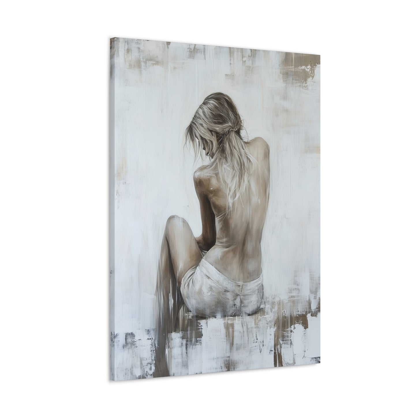 Gallery Wrapped Canvas, Sinners and Saints Art Canvas, Erotic Pinup Art Canvas – Katherine