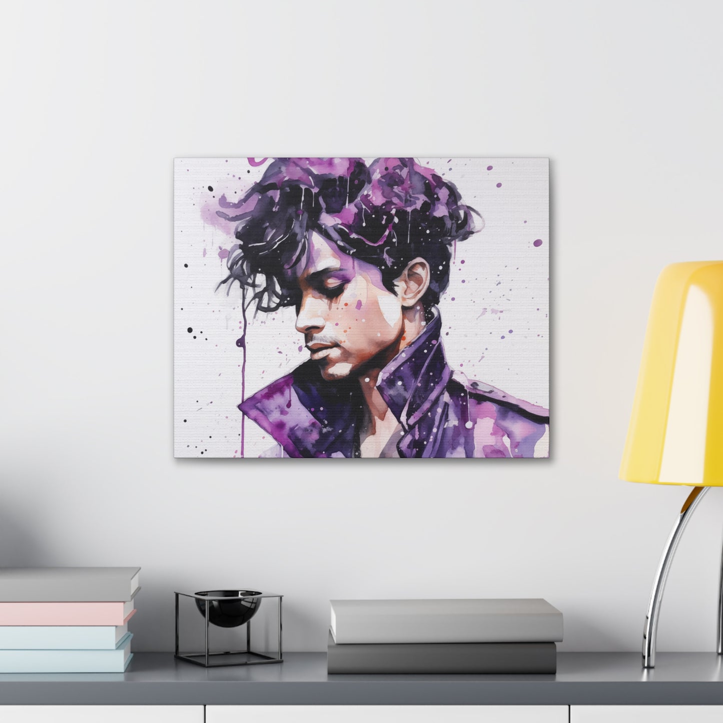 Gallery Wrapped Canvas, Celebrity Inspired, Pop Art Canvas – Prince Rogers Also
