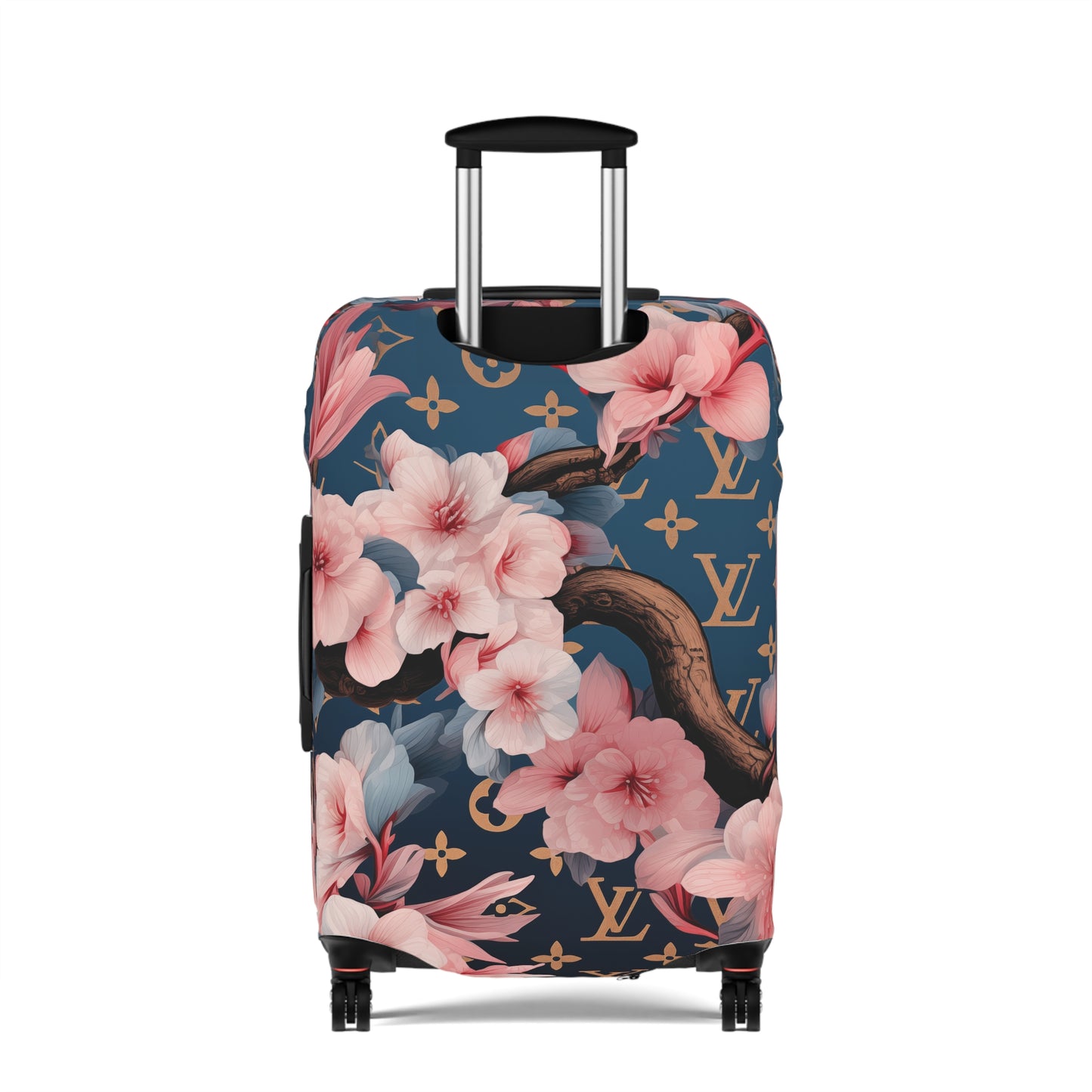 Designer Inspired Luggage Cover - LV Sakura