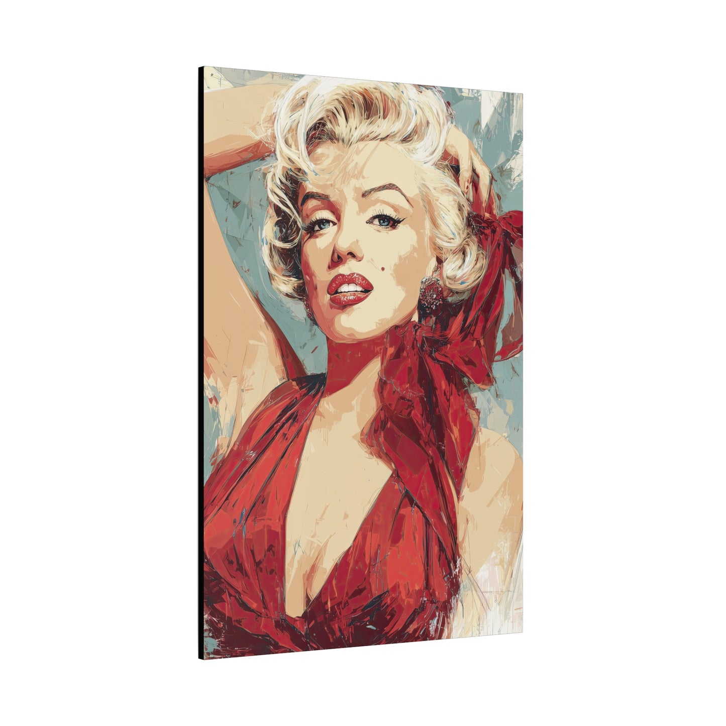 Gallery Wrapped Canvas, The Diva Project Art Canvas, Pinup Art Canvas – Marilyn Monroe - ONE