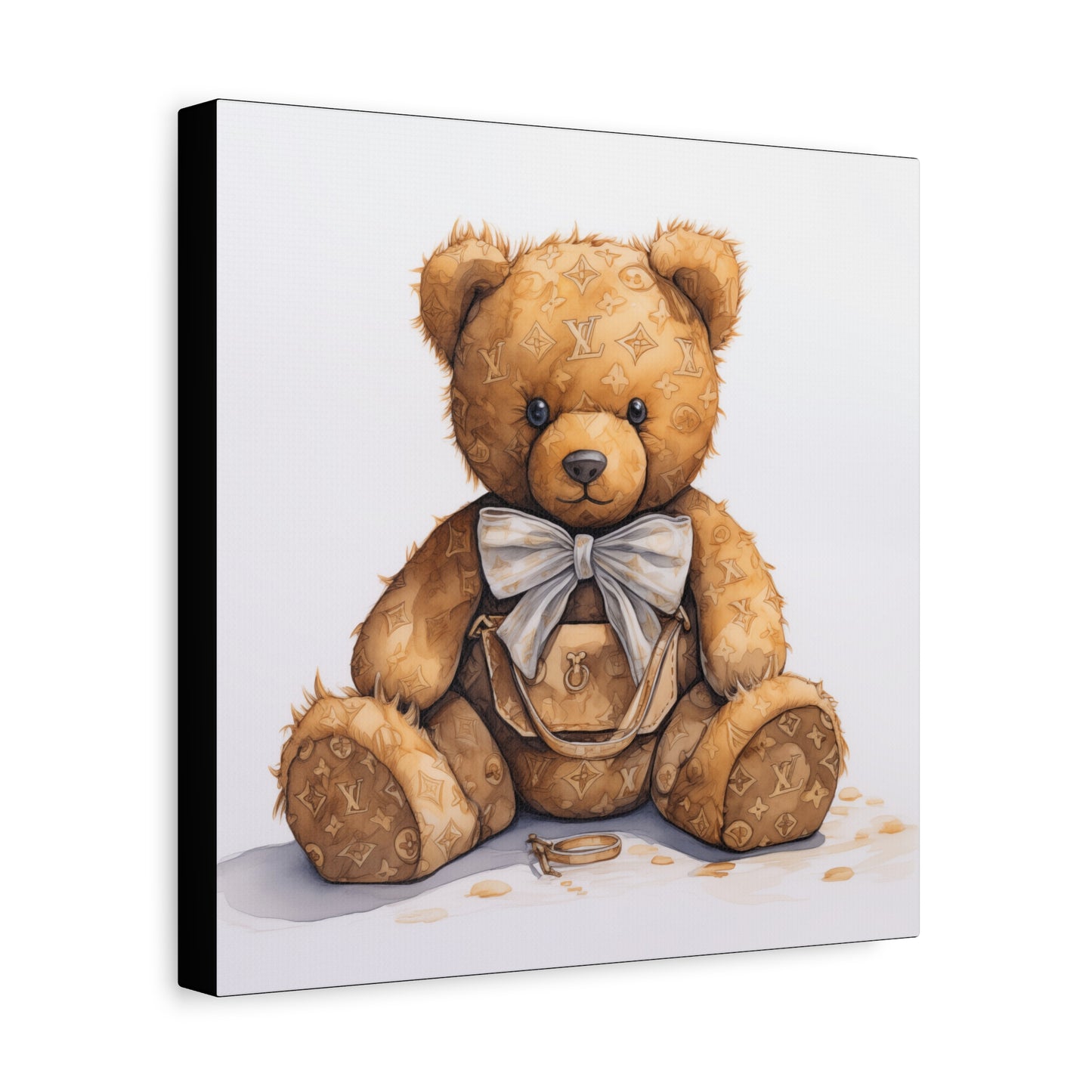 Canvas Gallery Wrap - Designer Trunk Bear Wall Art - Ring