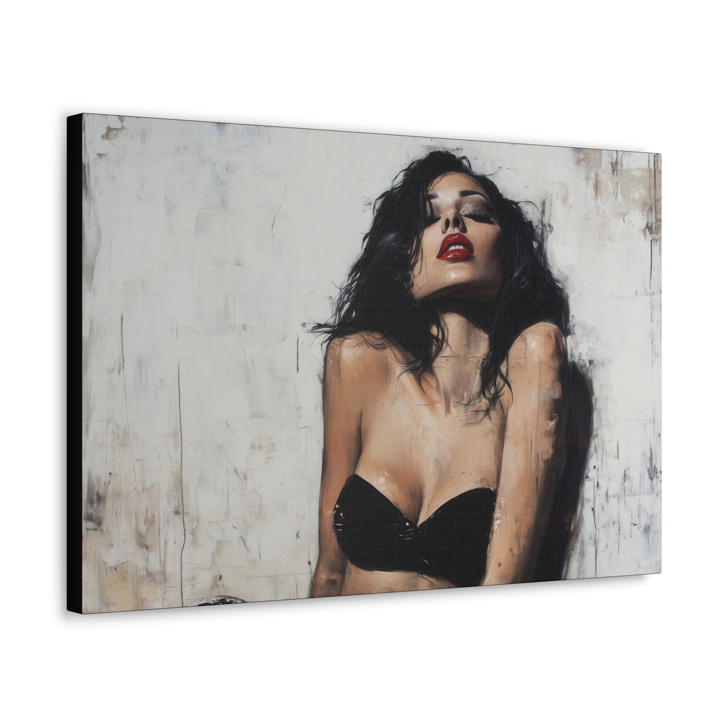 Gallery Wrapped Canvas, Sinners and Saints Art Canvas, Erotic Art Canvas – Alexa