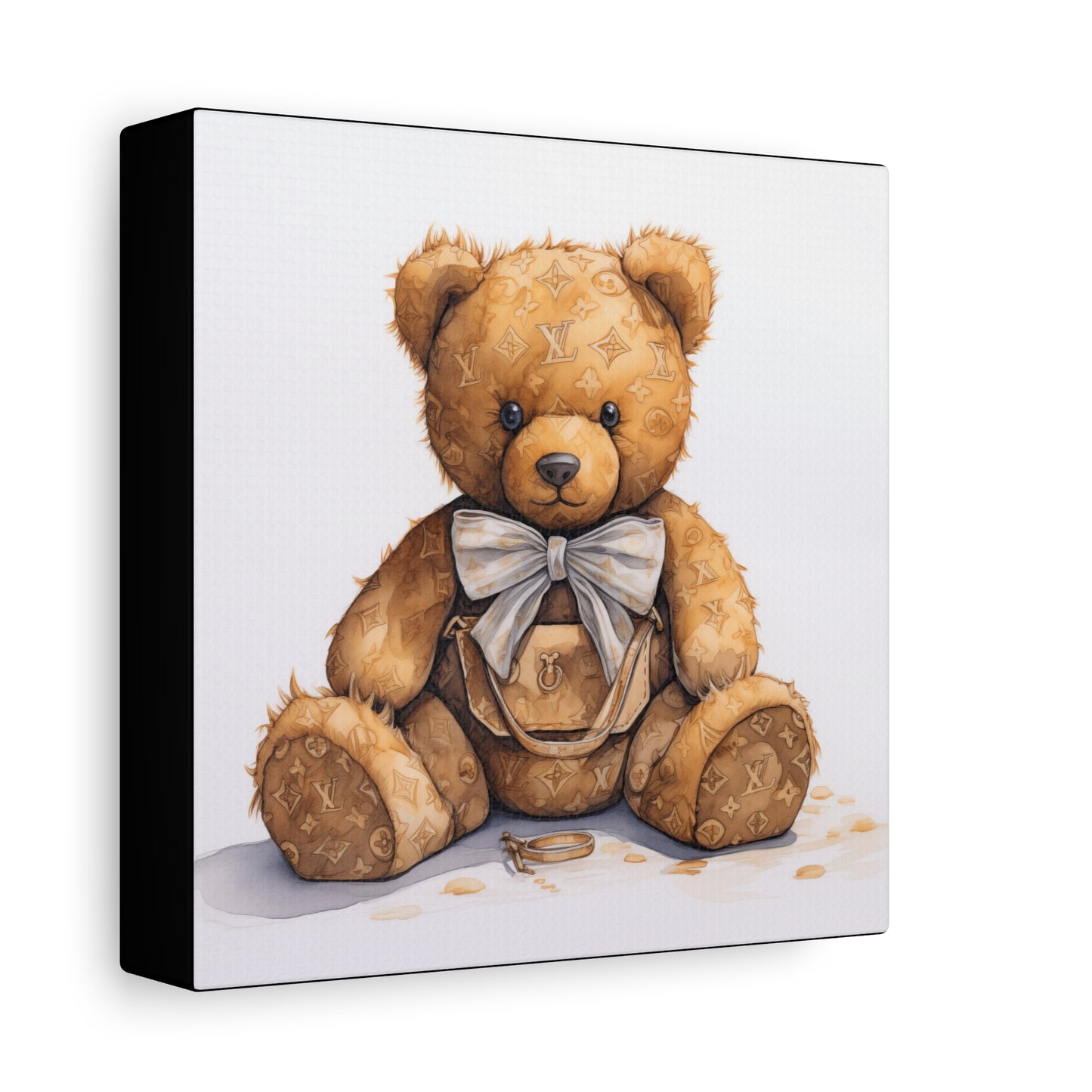 Canvas Gallery Wrap - Designer Trunk Bear Wall Art - Ring