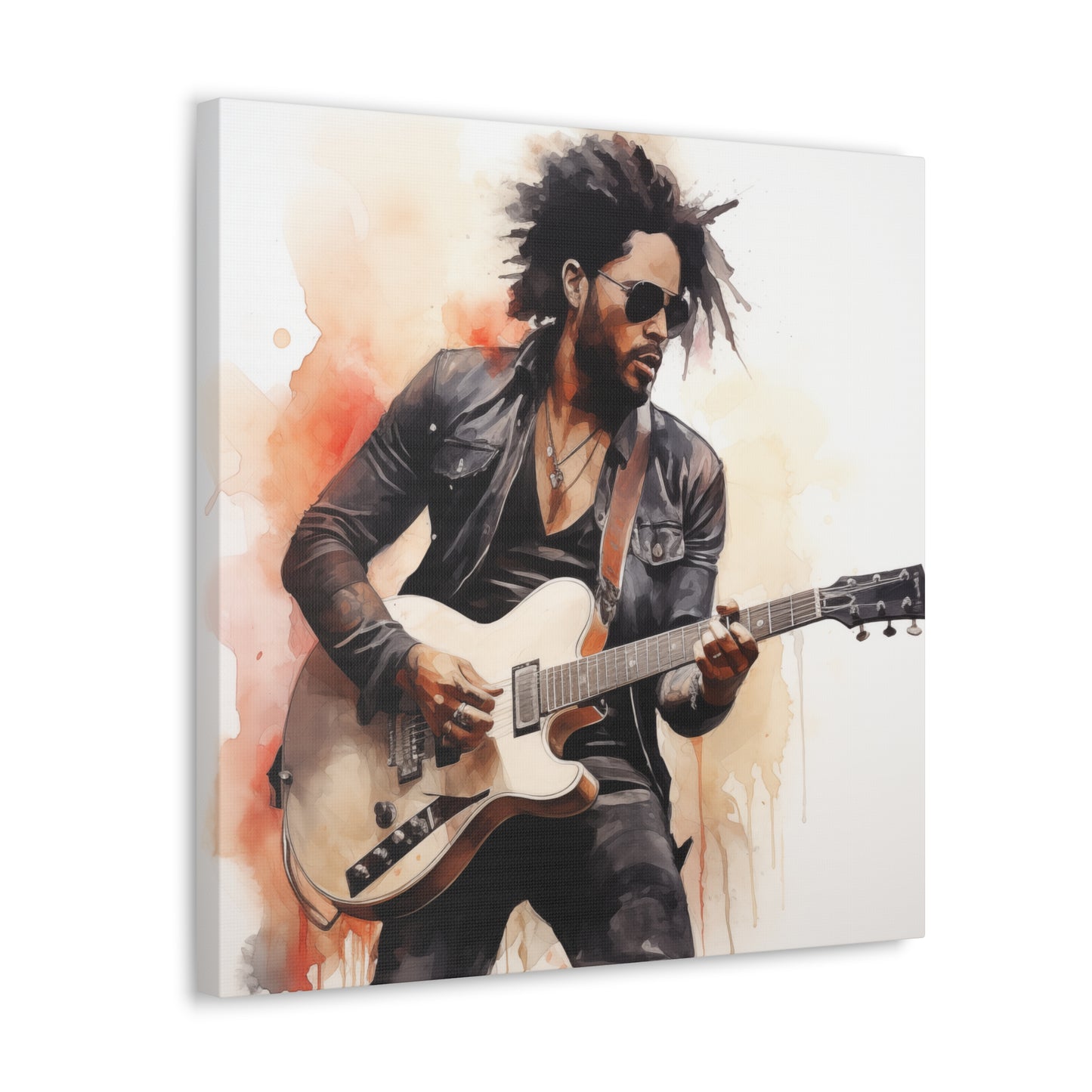 Gallery Wrapped Canvas, Celebrity Inspired, Pop Art Canvas – Lenny Also