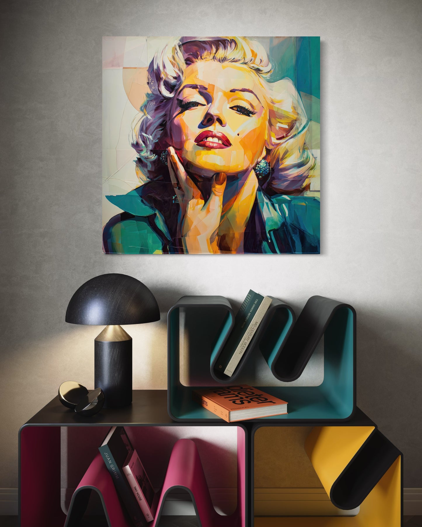 Gallery Wrapped Canvas, The Diva Project Art Canvas, Pinup Art Canvas – Marilyn Monroe - TWO