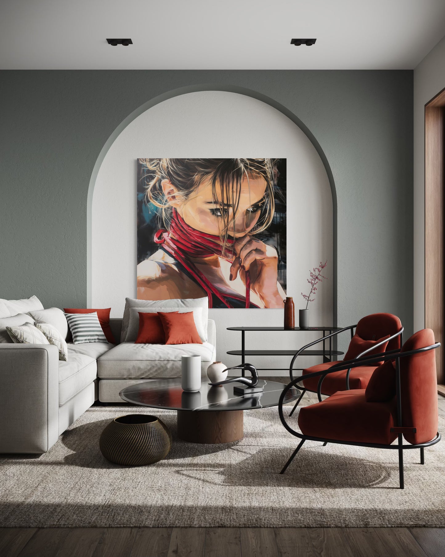 Gallery Wrapped Canvas, Ropes and Reverence Art Canvas, Erotic Shibari Art Canvas – Aya