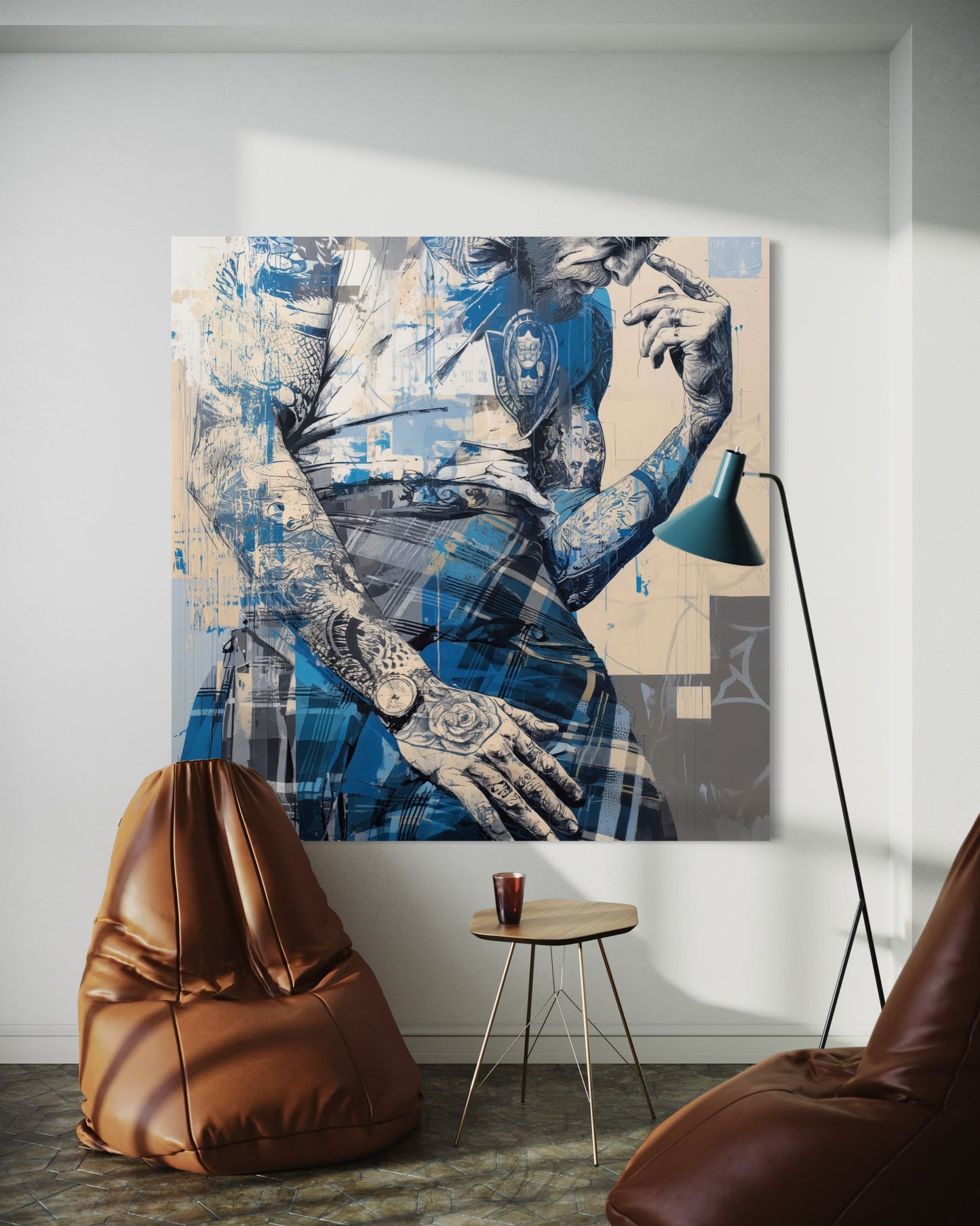 Gallery Wrapped Canvas, Kilts and Carnage Art Canvas, Erotic Pinup Art Canvas – Connor