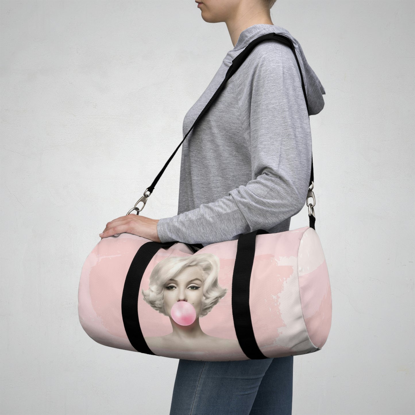 Marilyn Monroe Duffel Bag - Pink Bubblegum