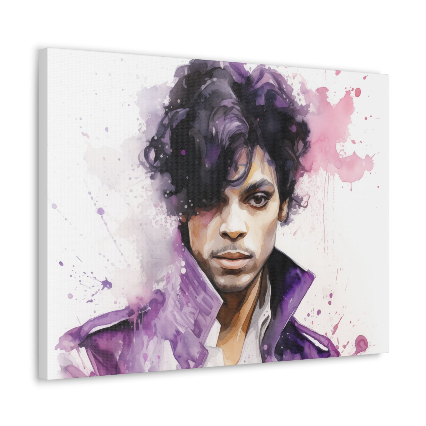 Gallery Wrapped Canvas, Celebrity Inspired, Pop Art Canvas – Prince Rogers