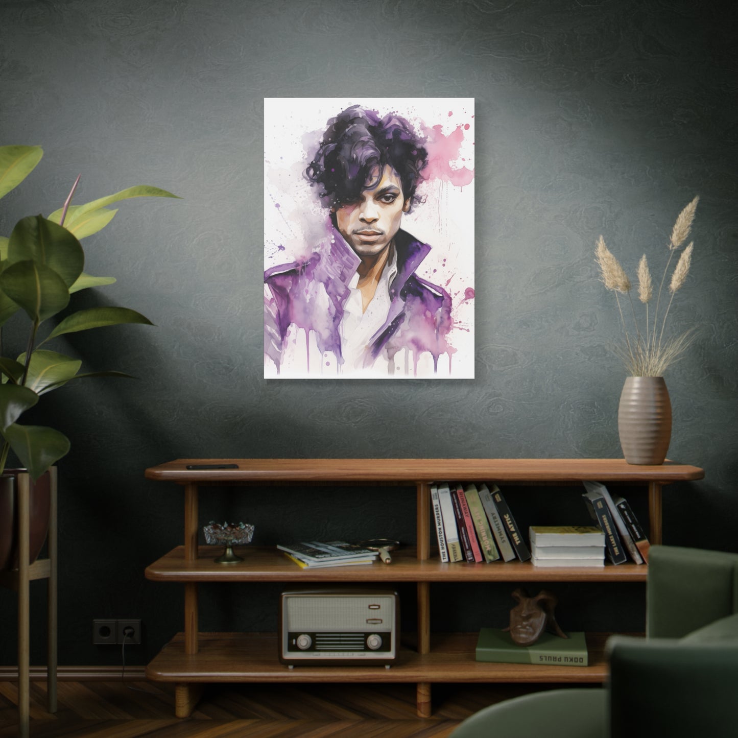 Gallery Wrapped Canvas, Celebrity Inspired, Pop Art Canvas – Prince