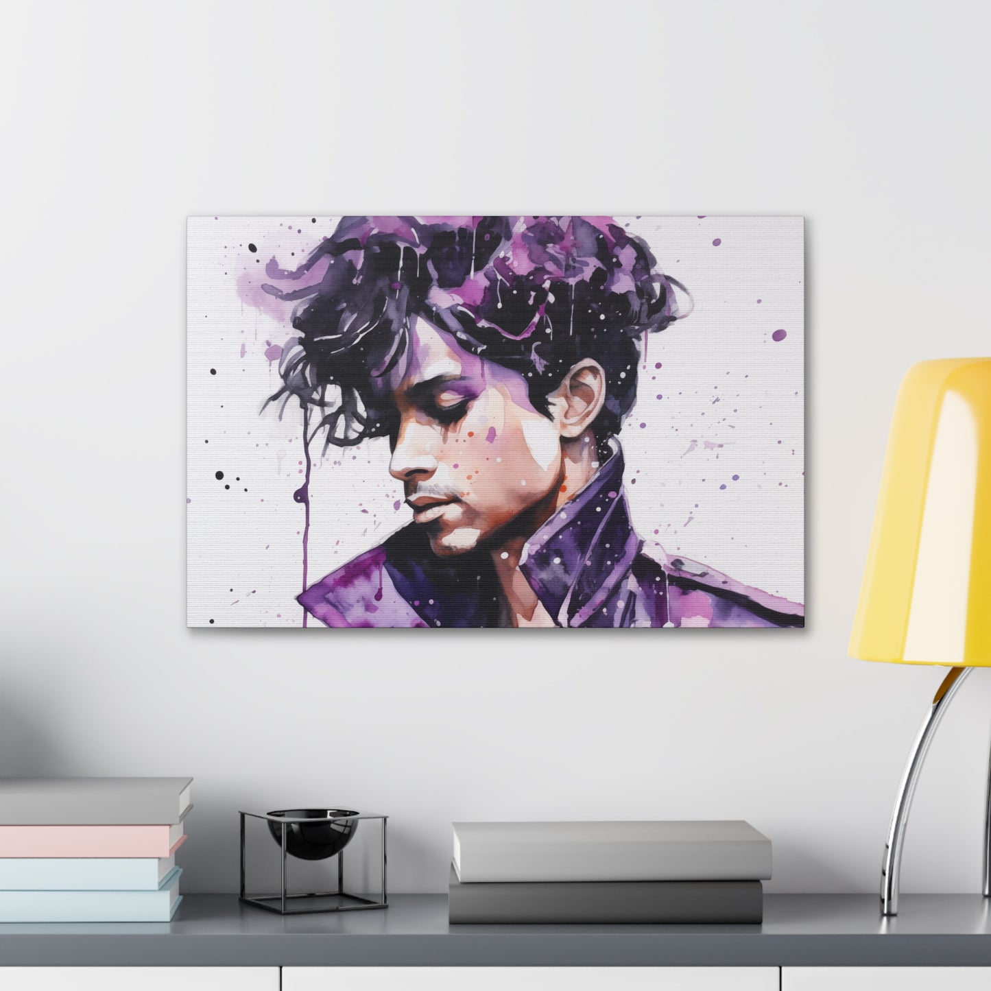Gallery Wrapped Canvas, Celebrity Inspired, Pop Art Canvas – Prince Rogers Also