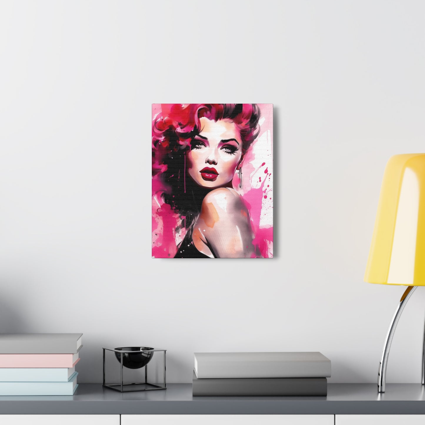 Canvas Wall Art, Gallery Wrapped Pop Art, Diva Wall Art – Thalia