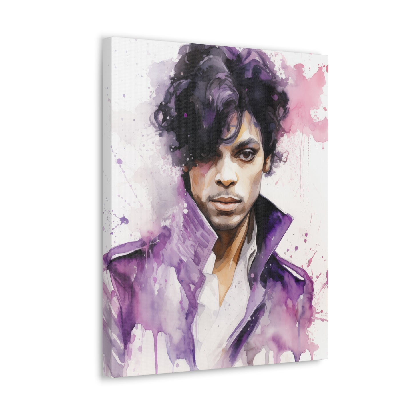 Gallery Wrapped Canvas, Celebrity Inspired, Pop Art Canvas – Prince Rogers