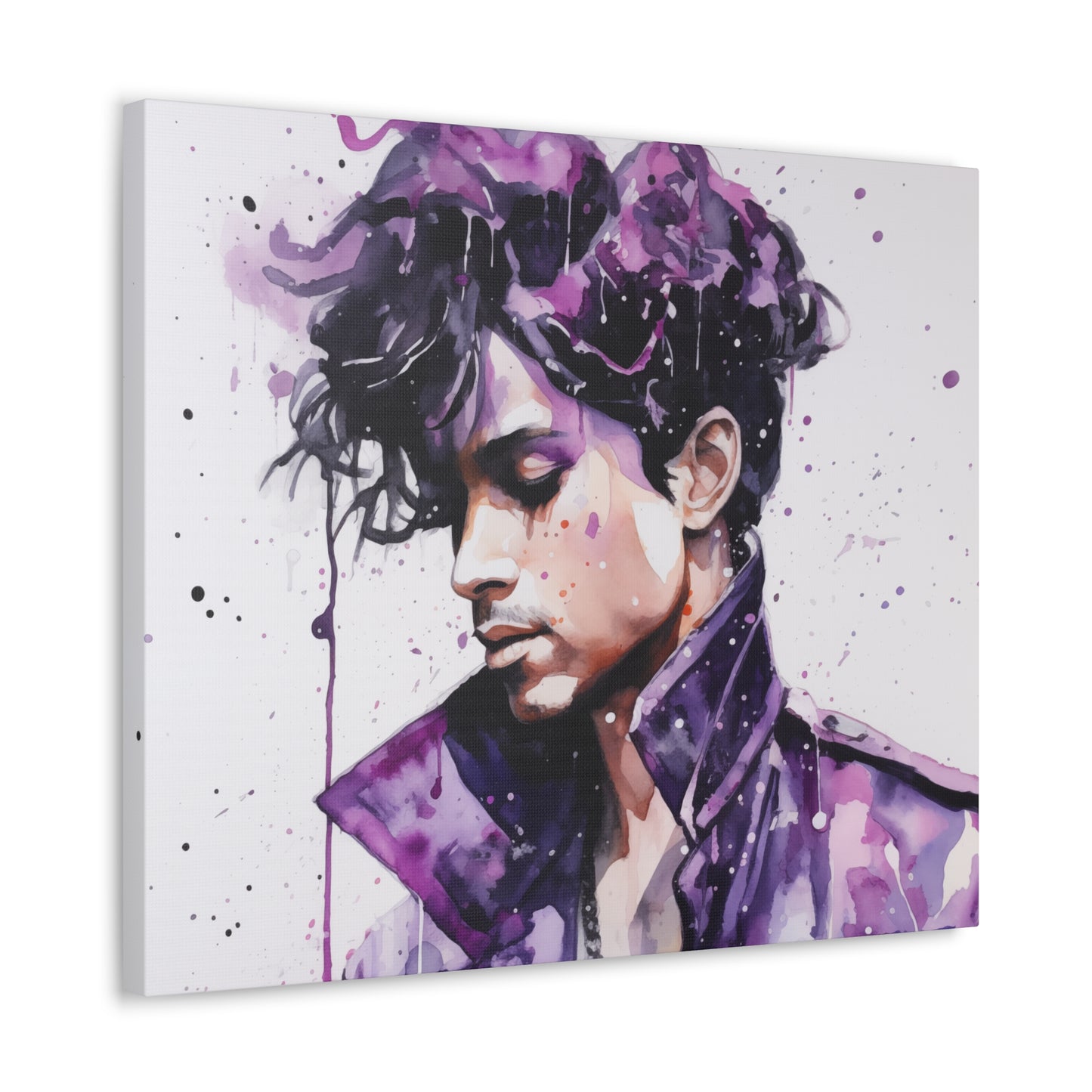 Gallery Wrapped Canvas, Celebrity Inspired, Pop Art Canvas – Prince Rogers Also
