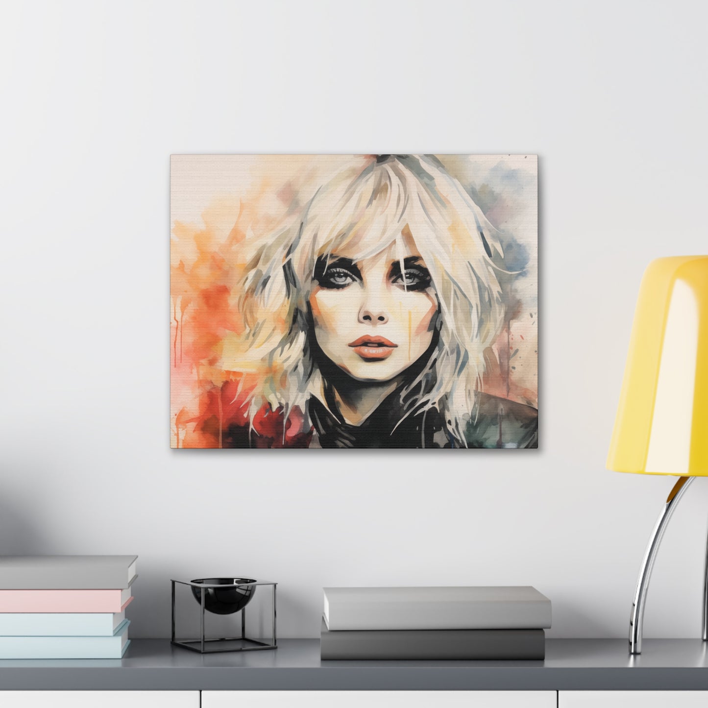 Gallery Wrapped Canvas, Celebrity Inspired, Pop Art Canvas – Debbie