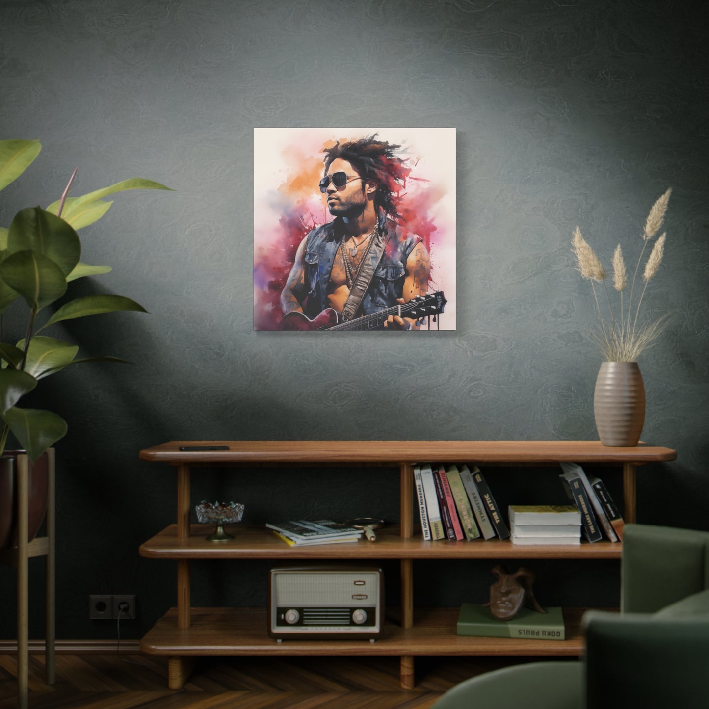 Gallery Wrapped Canvas, Celebrity Inspired, Pop Art Canvas – Lenny