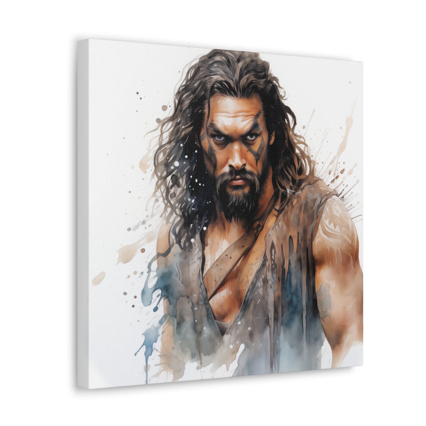 Gallery Wrapped Canvas, Celebrity Inspired, Pop Art Canvas – Jason Also