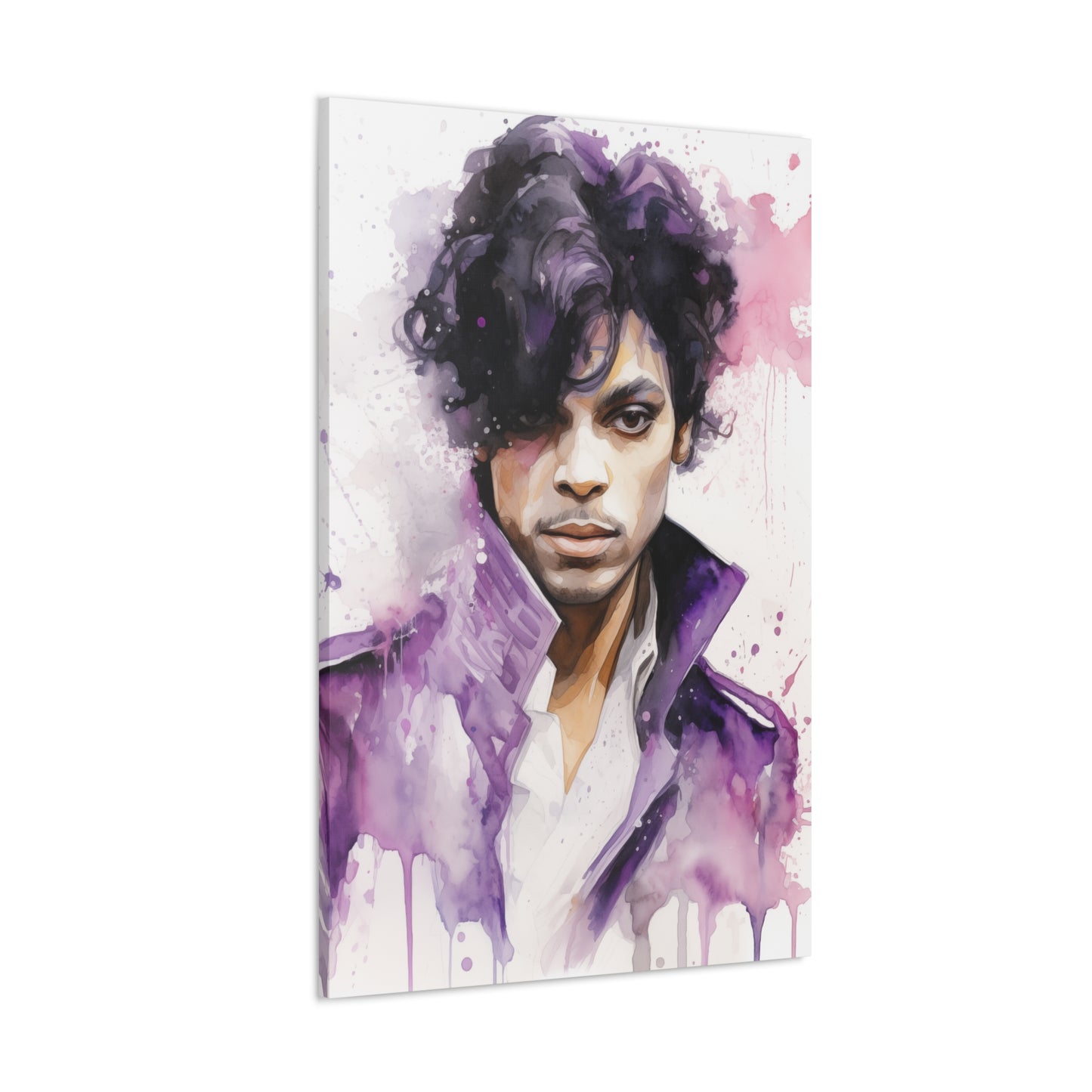 Gallery Wrapped Canvas, Celebrity Inspired, Pop Art Canvas – Prince Rogers