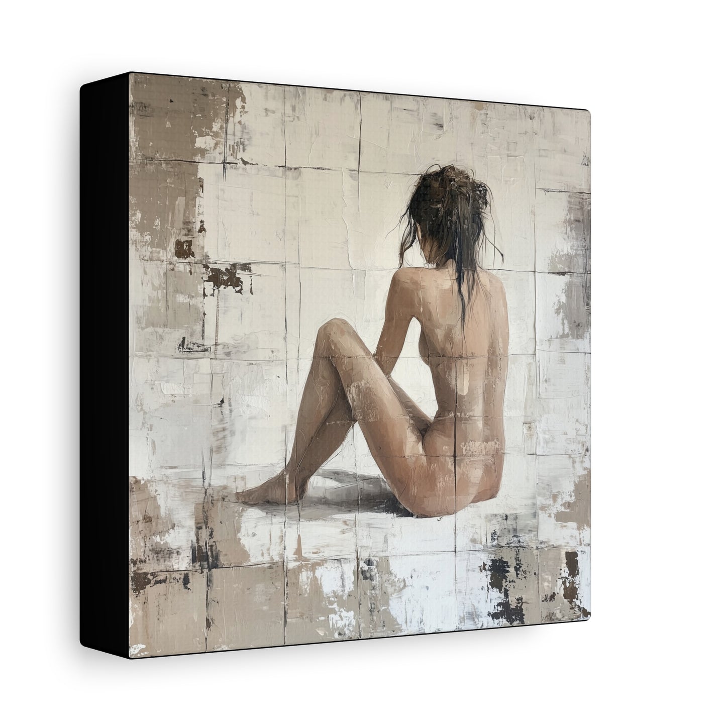 Gallery Wrapped Canvas, Sinners and Saints Art Canvas, Erotic Pinup Art Canvas – Eve