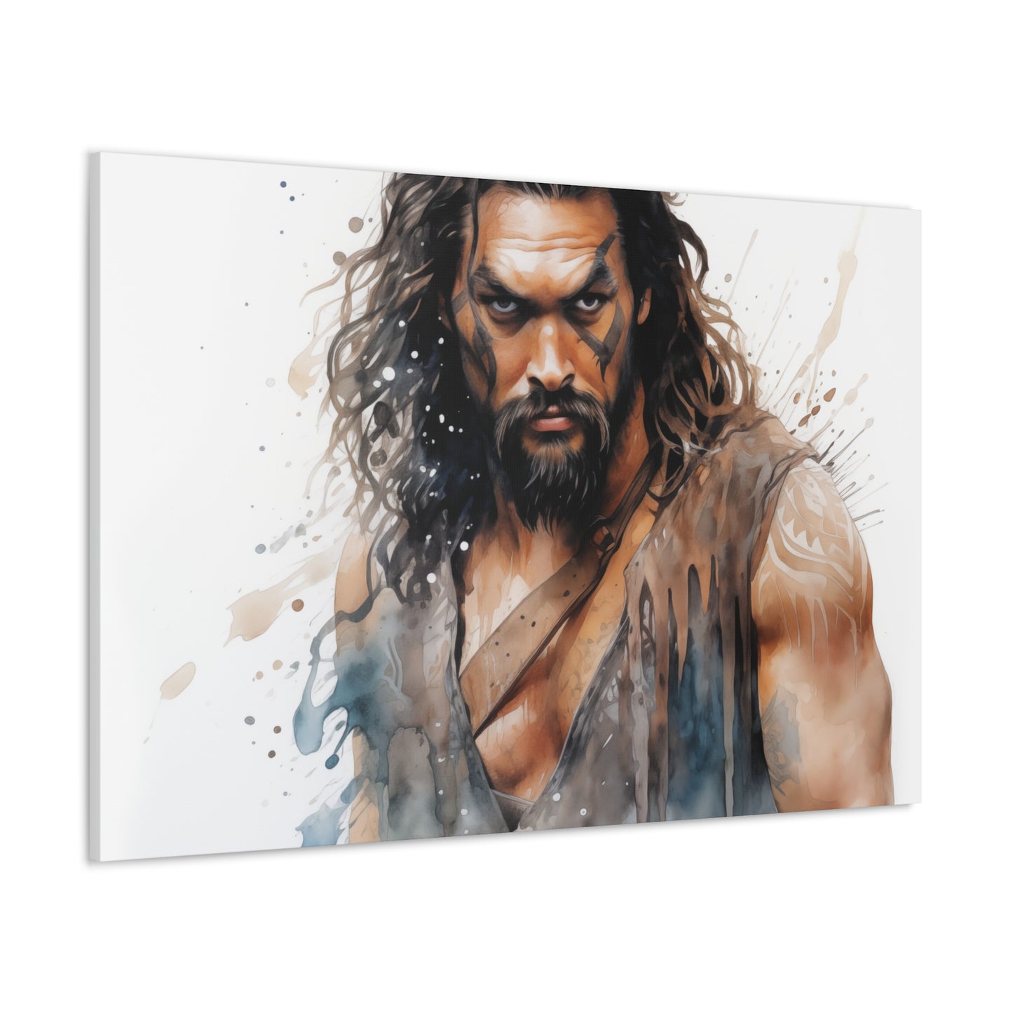 Gallery Wrapped Canvas, Celebrity Inspired, Pop Art Canvas – Jason Also