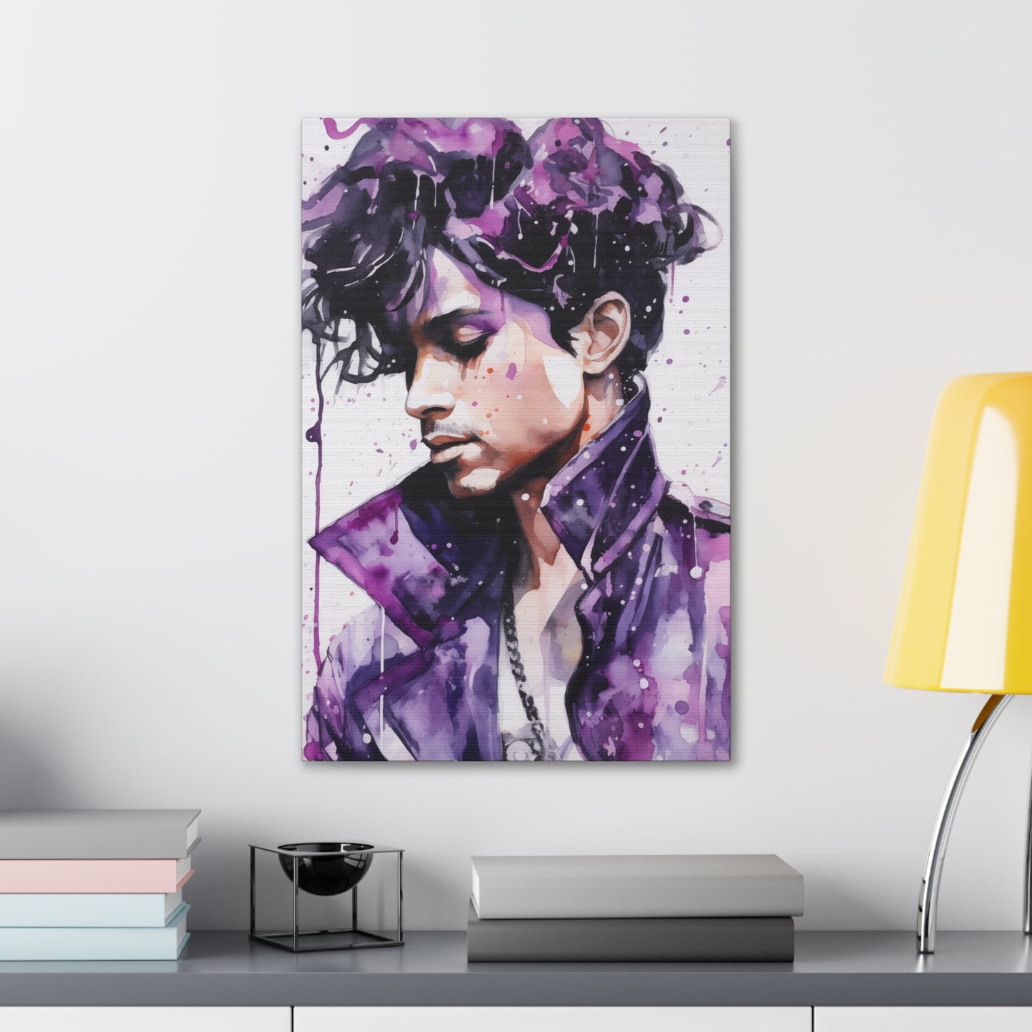 Gallery Wrapped Canvas, Celebrity Inspired, Pop Art Canvas – Prince Rogers Also