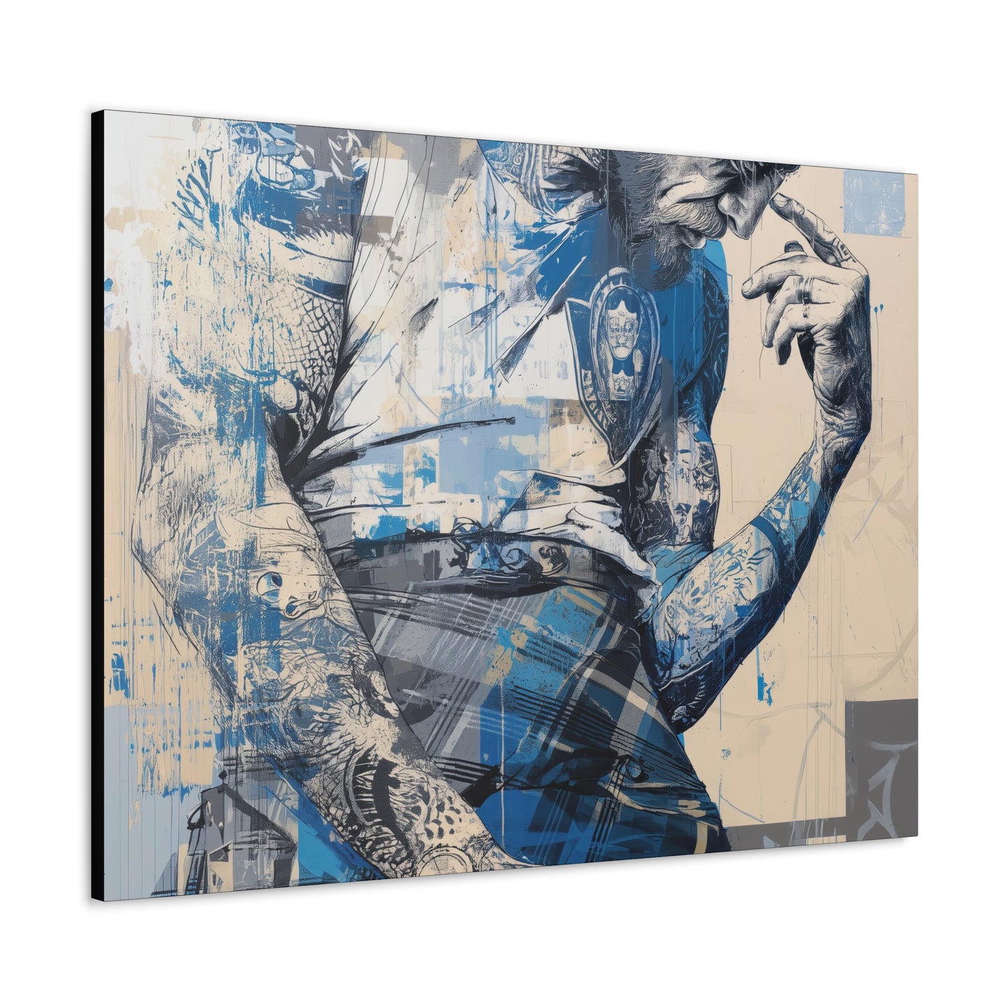 Gallery Wrapped Canvas, Kilts and Carnage Art Canvas, Erotic Pinup Art Canvas – Connor