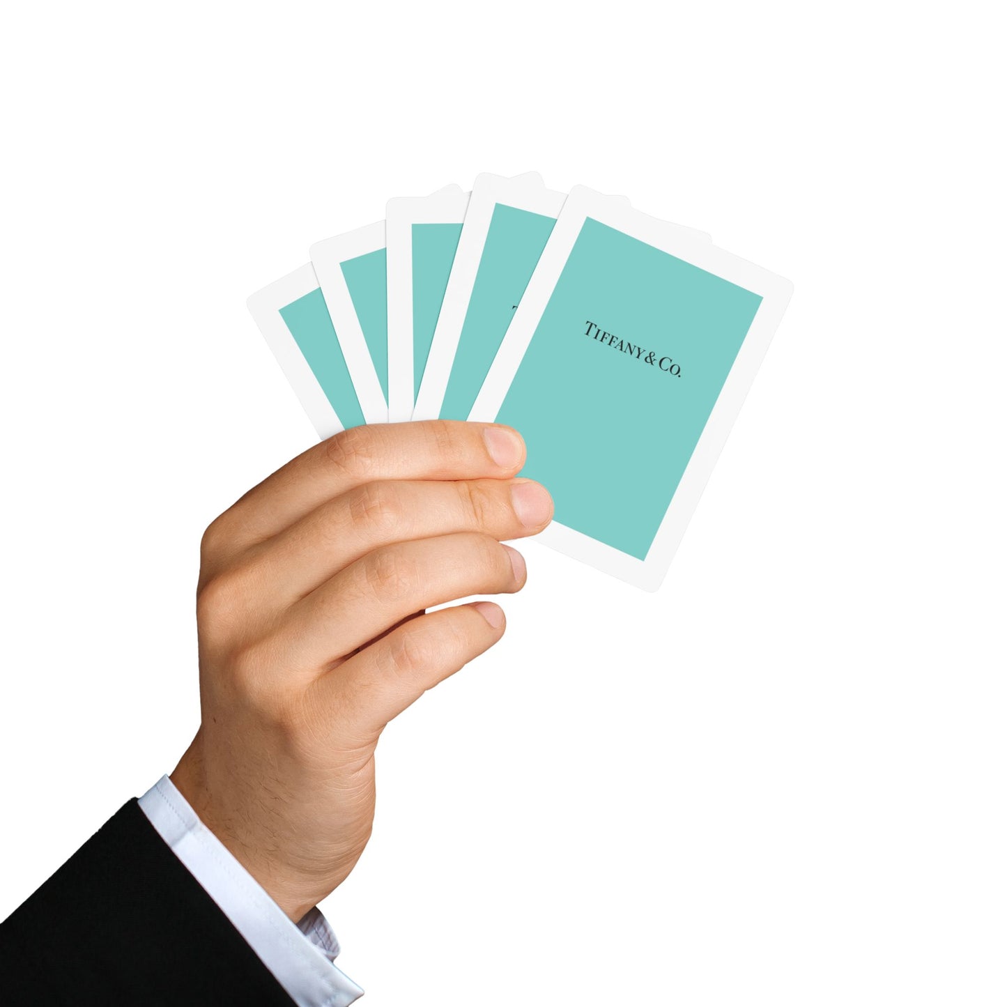Playing Cards - Robin Egg Blue - Breakfast at Tiffany Inspired Cards - Name & Co.
