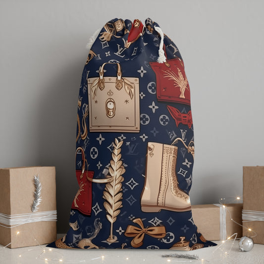 Designer Inspired Gift Sack - LV Americana