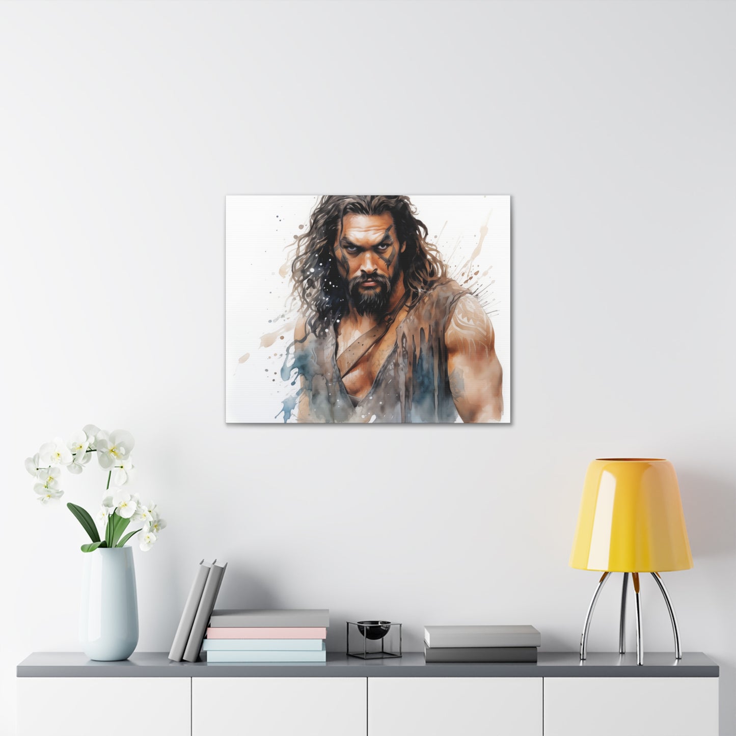 Gallery Wrapped Canvas, Celebrity Inspired, Pop Art Canvas – Jason Also