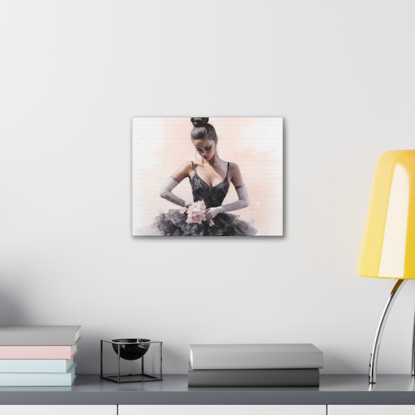 Gallery Wrapped Canvas, Ballerina Beauty, Ballet Art Canvas – Sonja