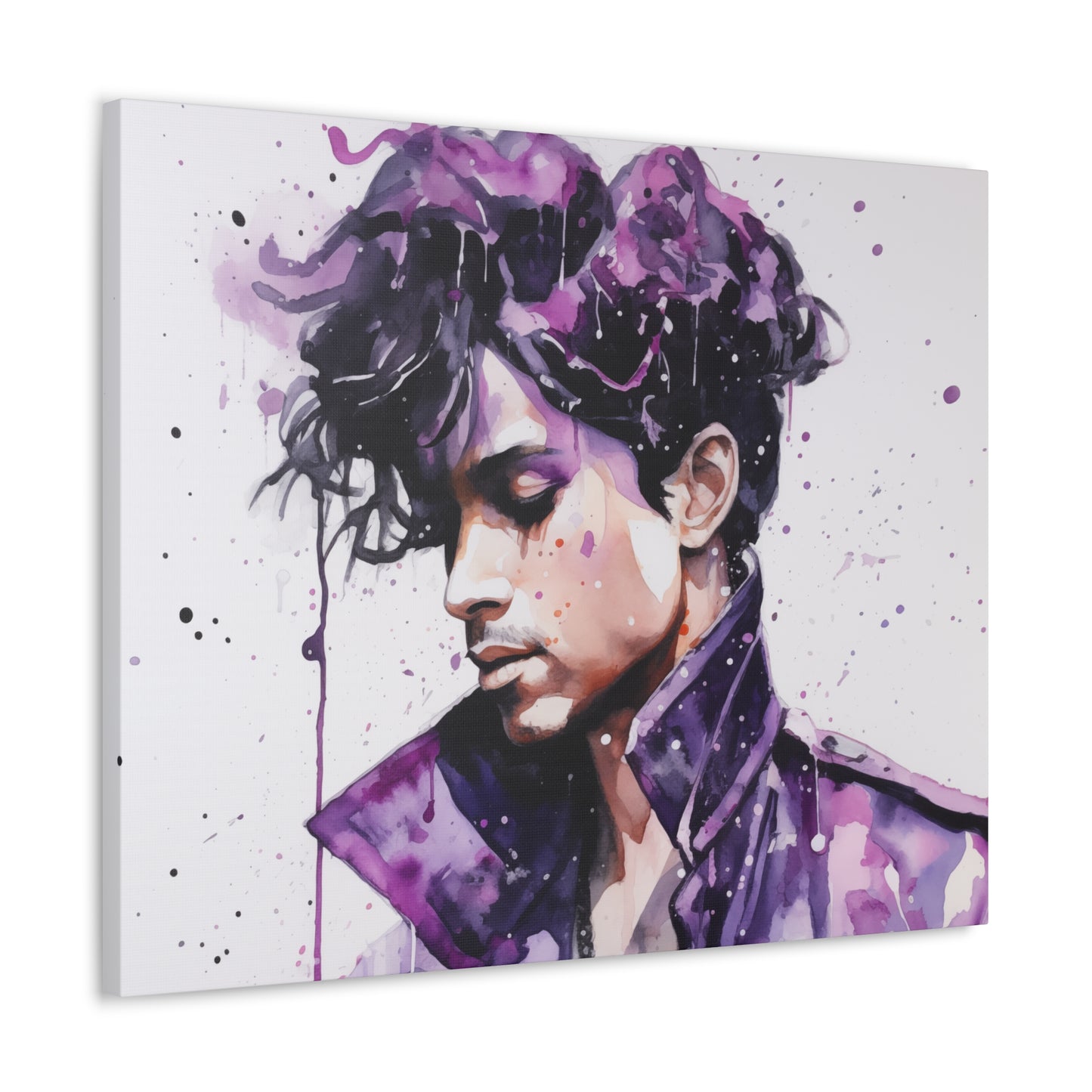Gallery Wrapped Canvas, Celebrity Inspired, Pop Art Canvas – Prince Rogers Also